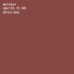 #874844 - Spicy Mix Color Image